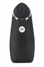 Черный перезаряжаемый мастурбатор для мужчин Pink Vibe (Цвет: черный)