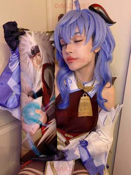 Мини дакимакура Джирайя из Наруто арт. M0350, 60х20 см