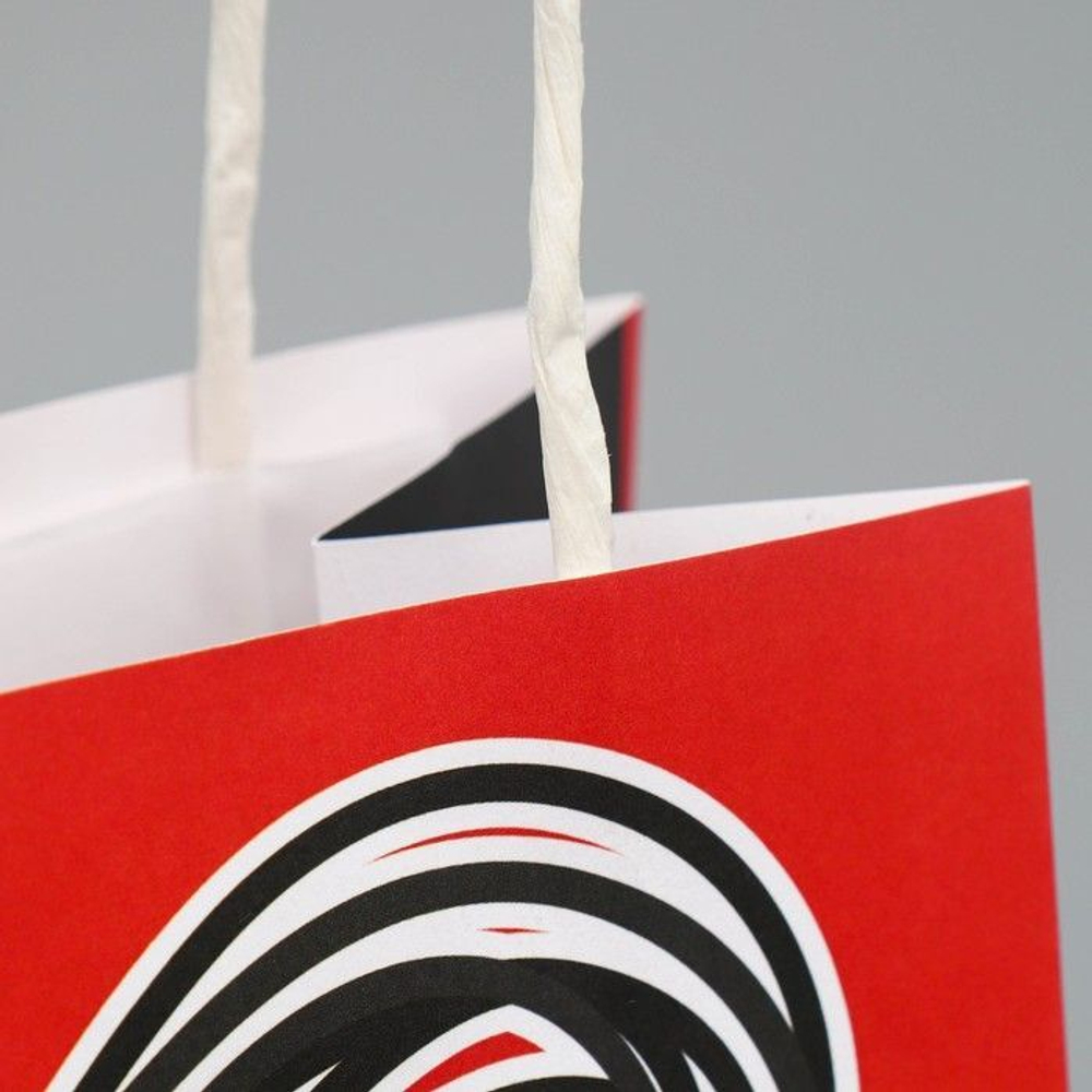 Подарочный крафтовый пакет «Только тебе» - 12×21×9 см.