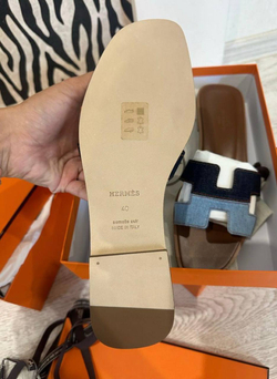 Шлепанцы Hermes Oran
