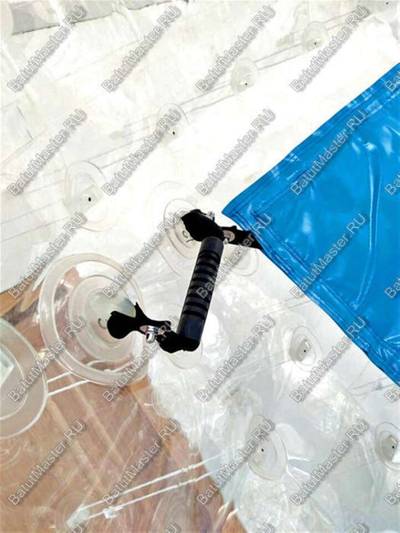 Зорб ТПУ "Капля", усиленные сиденья, диаметр 2.8 м