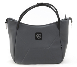 Детская коляска Adamex Mobi Deluxe 2 в 1 M-SA32 (СЕРАЯ КОЖА)