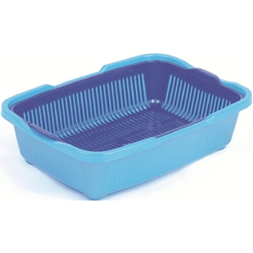 ТУАЛЕТ ДЛЯ КОШЕК С СЕТКОЙ(30) ДУНЬЯ (Арт: 233)