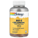 Solaray, Bio E® + селен с лецитином, 120 капсул