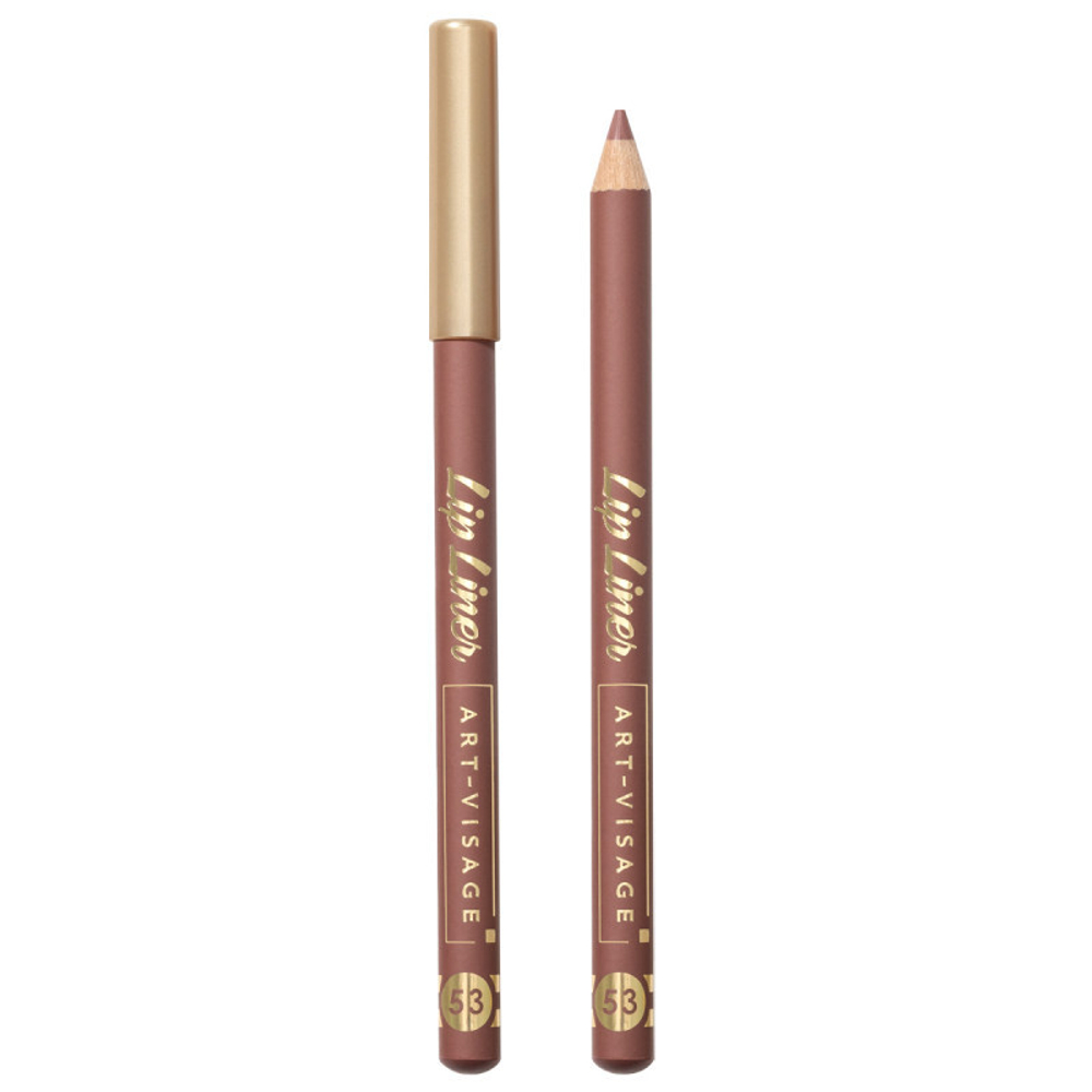 Art-Visage Карандаш для губ Lip Liner, тон №53, Коричнево-розовый, 1,3 гр