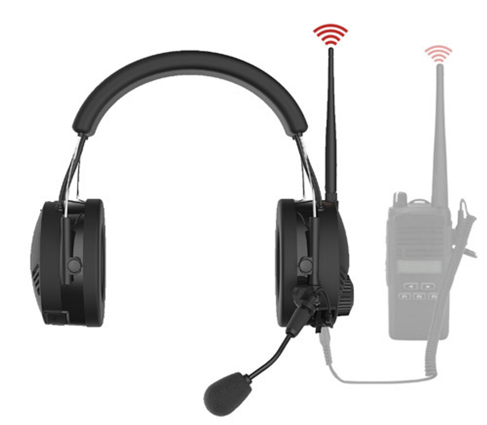 Наушники Tufftalk Lite с коммуникационной системой Bluetooth