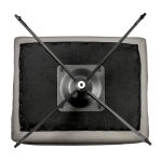 Оттоманка HUG светло-серый, экокожа