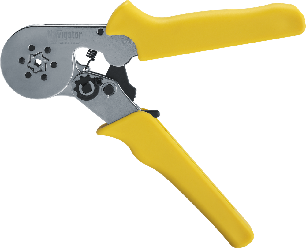 Пресс-клещи Navigator 80 366 NHT-Pkv01-D-6 (для втулочных, 6 мм2)