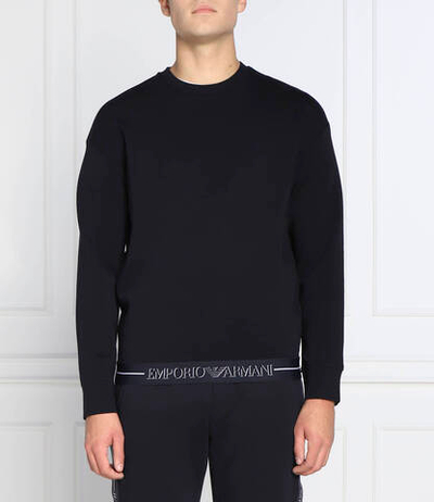 Худи Emporio Armani - темно-синий(6L1MM4 1JHSZ)