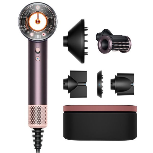 Фен Dyson Supersonic Nural HD16 c кейсом, Jasper Plum