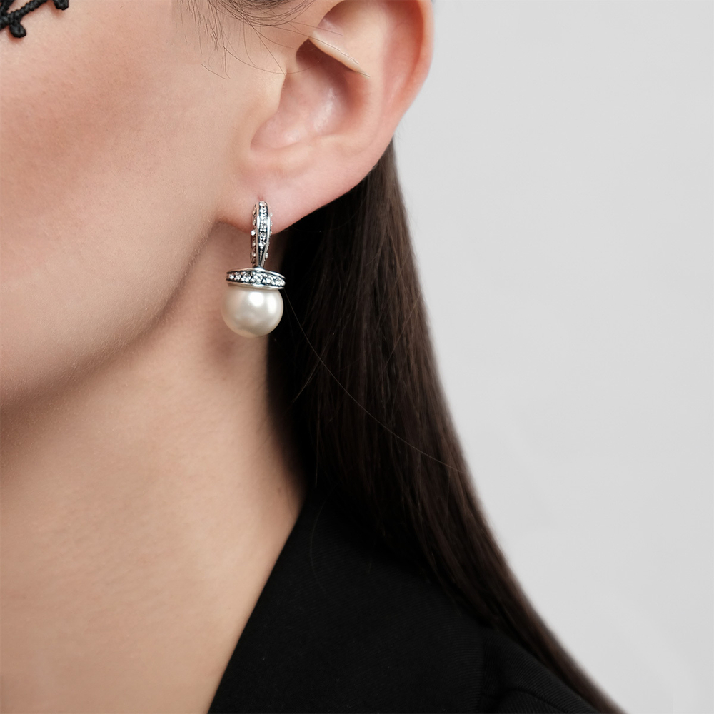 Серьги "Амон" из коллекции "Жемчужная"