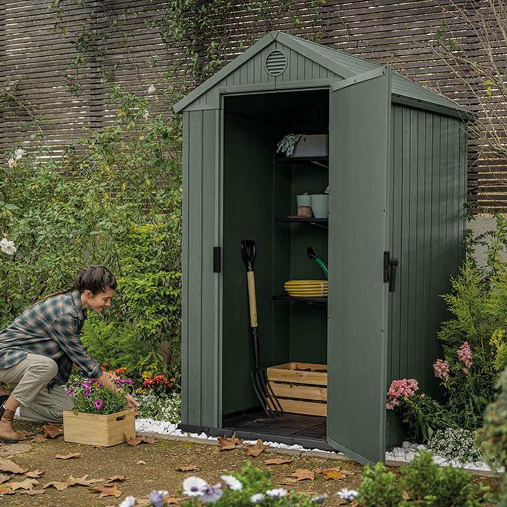 Пластиковый сарай Keter Darwin 4x4 olive