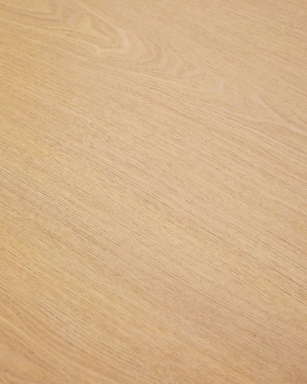 Круглый стол Indara из шпона и каучукового дерева с натуральной отделкой Ø100 Испания La Forma