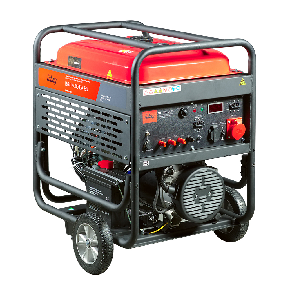 Бензиновый генератор трехфазный Fubag BS 14000 DA ES