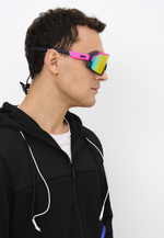 Спортивные очки GOG Annapurna / Matt Neon Pink-Black / Polarized Red Lens