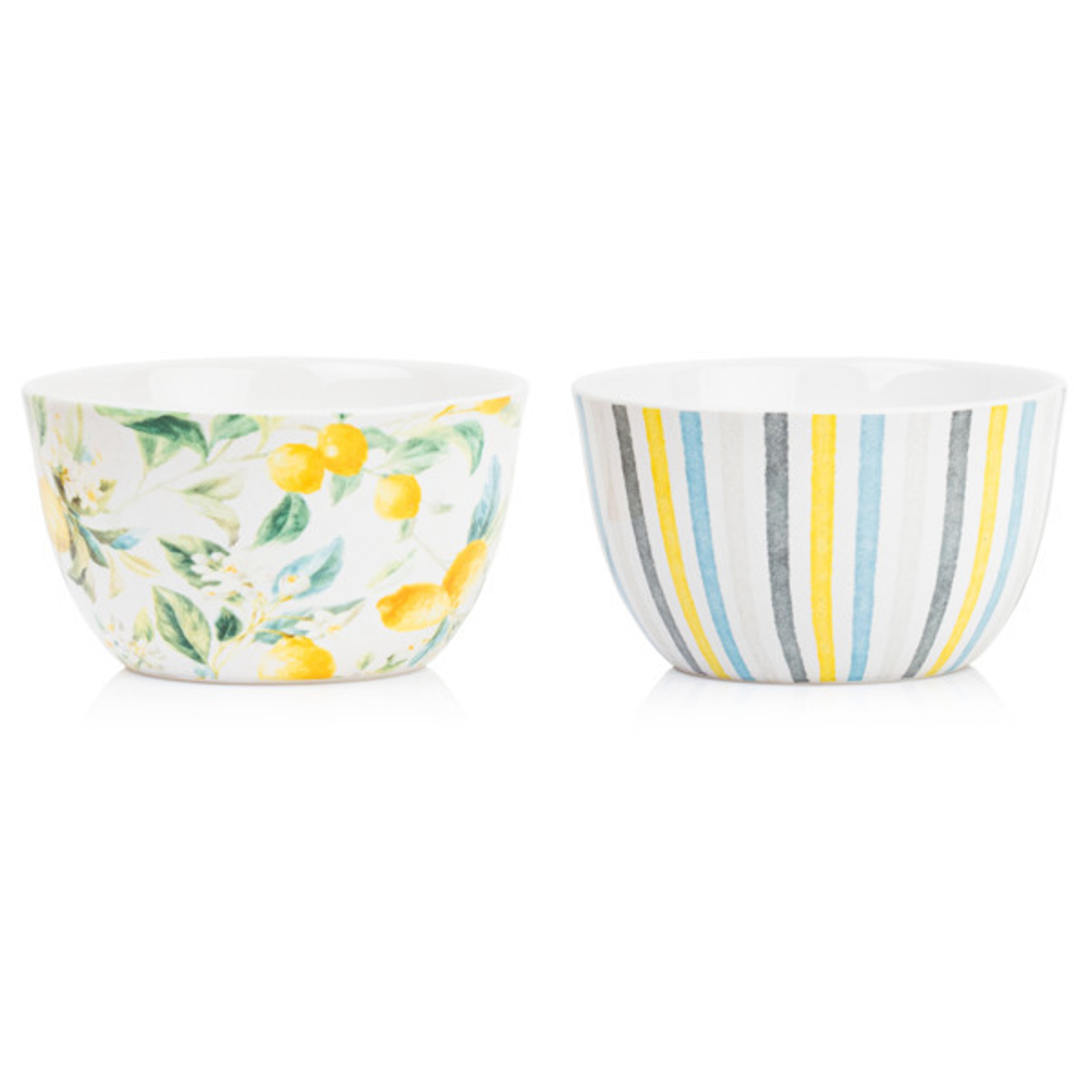 Набор салатников индивидуальных 2шт 13см Certified Int. Лимоны CER23123-1-2