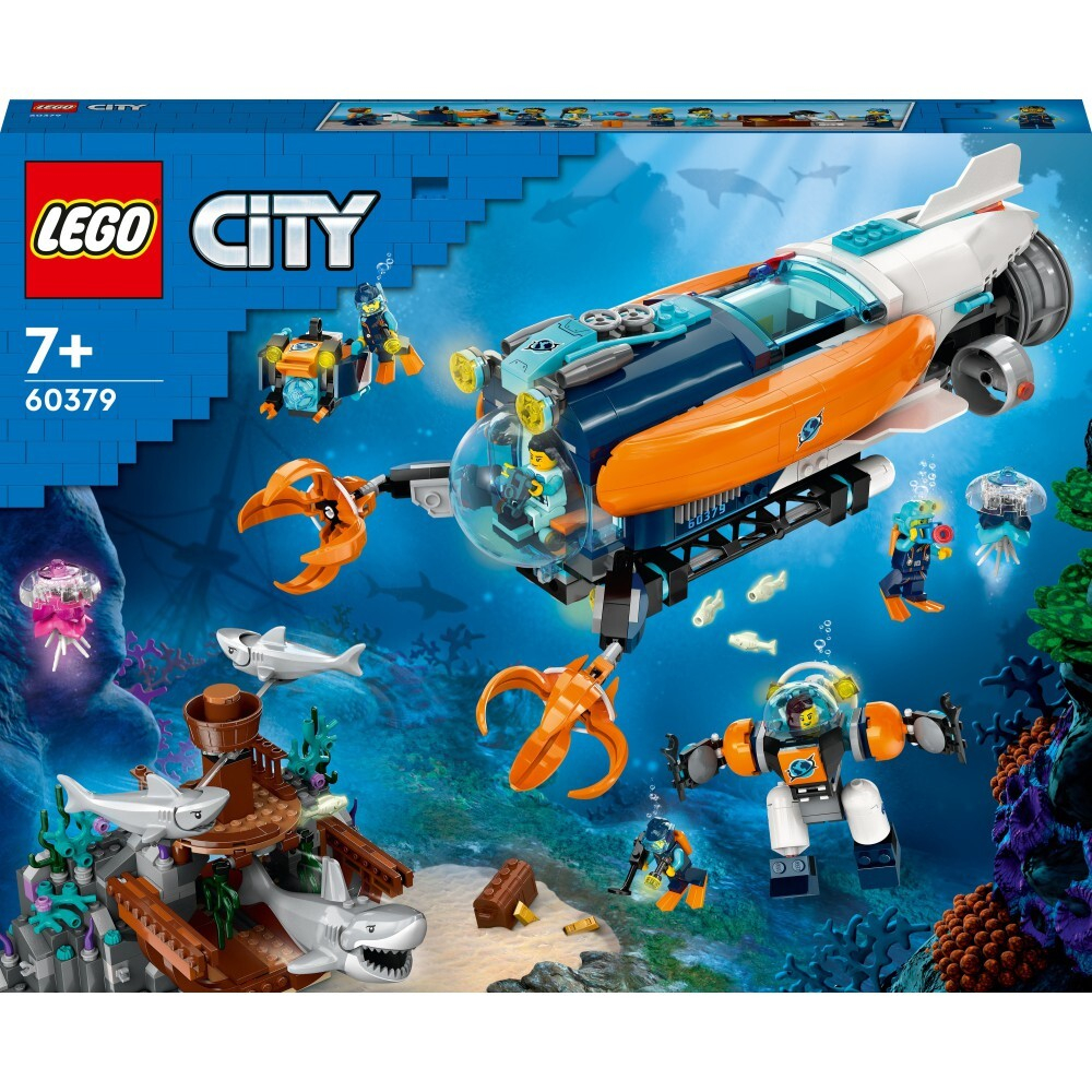 LEGO City — Подводная лодка для исследования морского дна (60379)