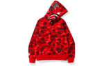 A Bathing Ape Color Camo Shark Full Zip