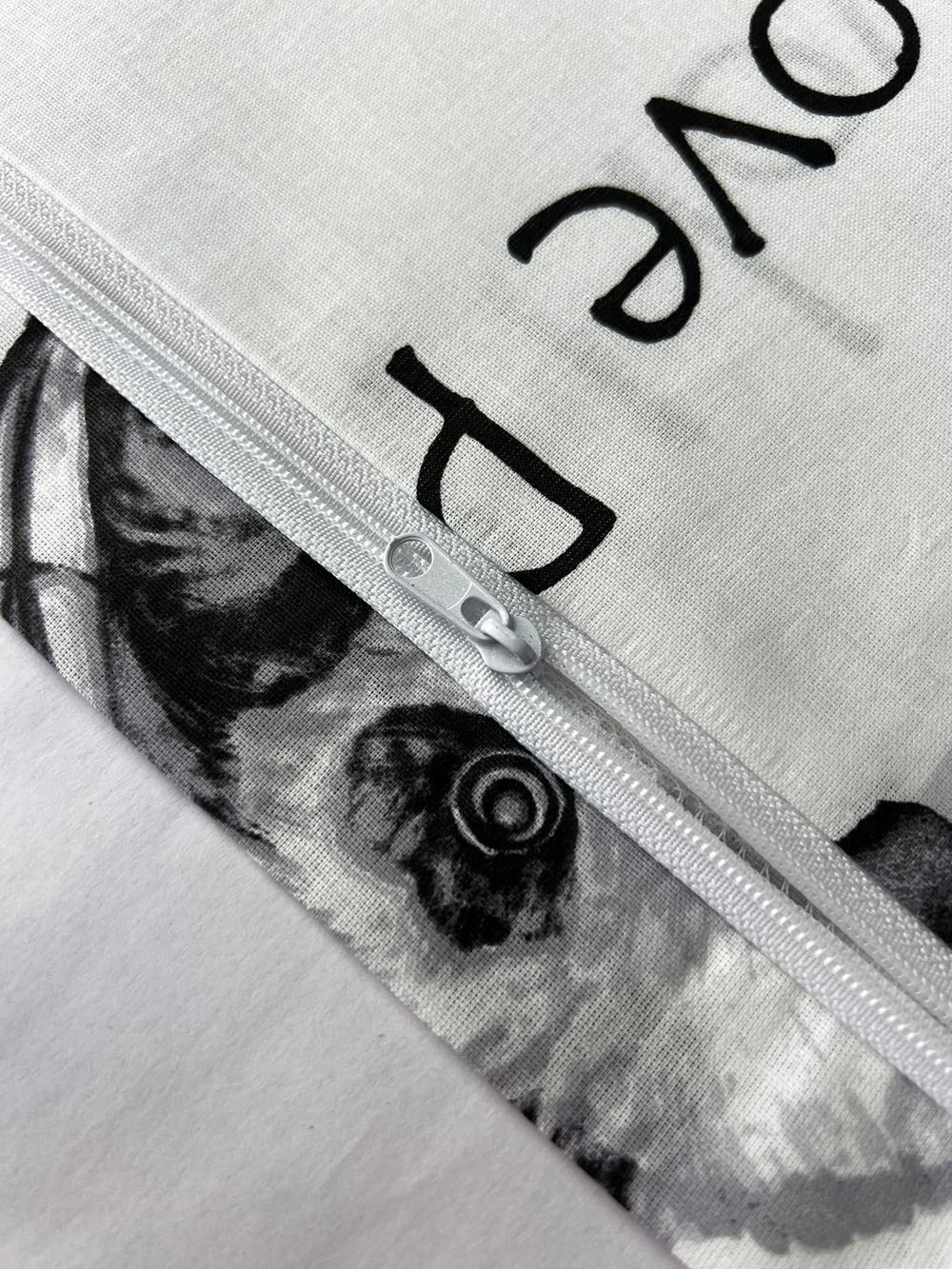 Наволочка комплект 2шт перкаль Сказка "Панды" 40х40 см на молнии