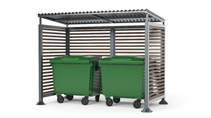 Контейнерная мини-2 дерево без ворот SK00374