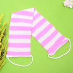 Мочалка для тела «ULTRAMARIN KIPARIS», мягкая, цвет розовый, 60*13см