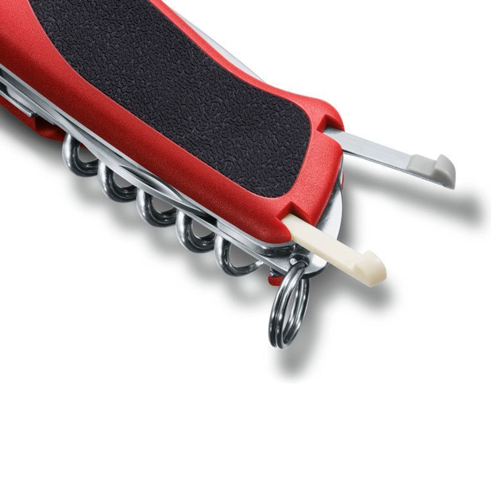 Нож перочинный Victorinox RangerGrip 63 (0.9523.MC) 130мм 5функций красный/черный