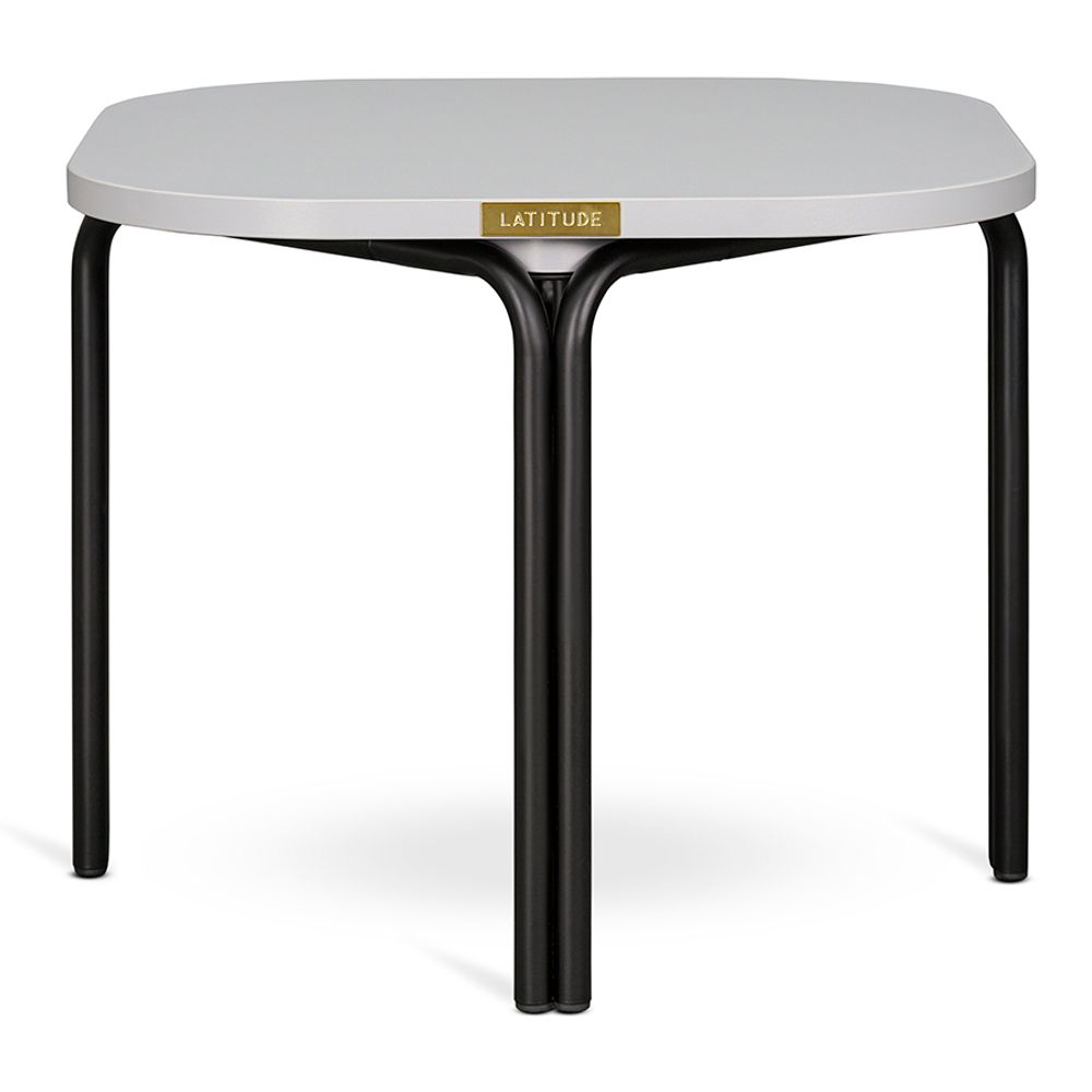 Столик кофейный Ror, 50х50 см, черный/серый