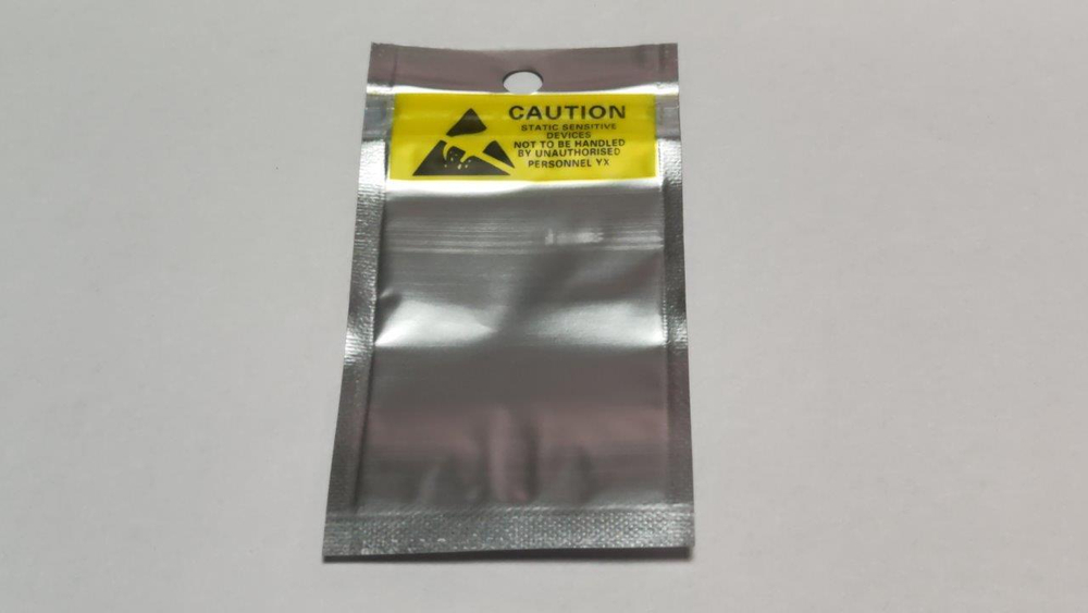 Пакет антистатический PAH-60x115YP-ZLO