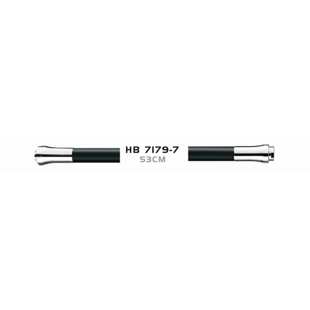 Силиконовый гибкий излив Haiba (черный) HB 7179-7