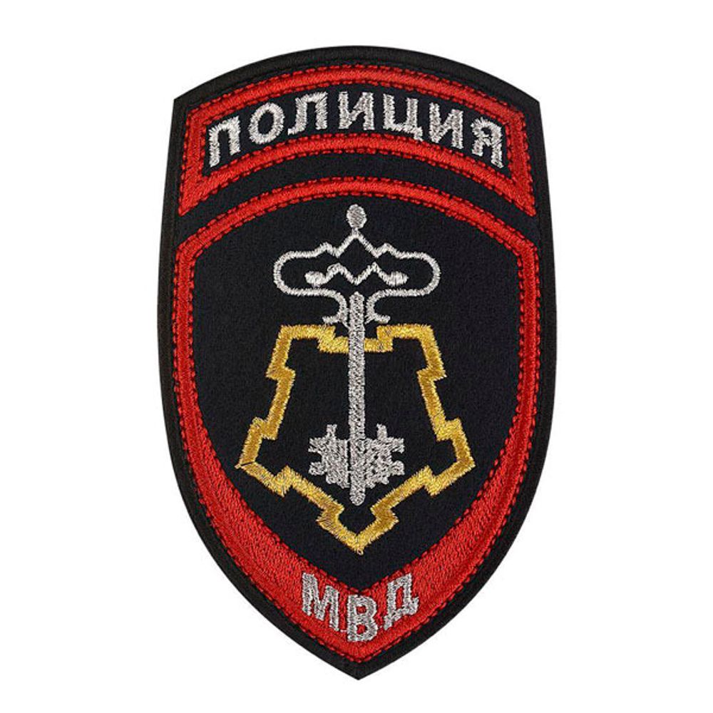 Шеврон нагрудный ВСР (олива,голубой кант)