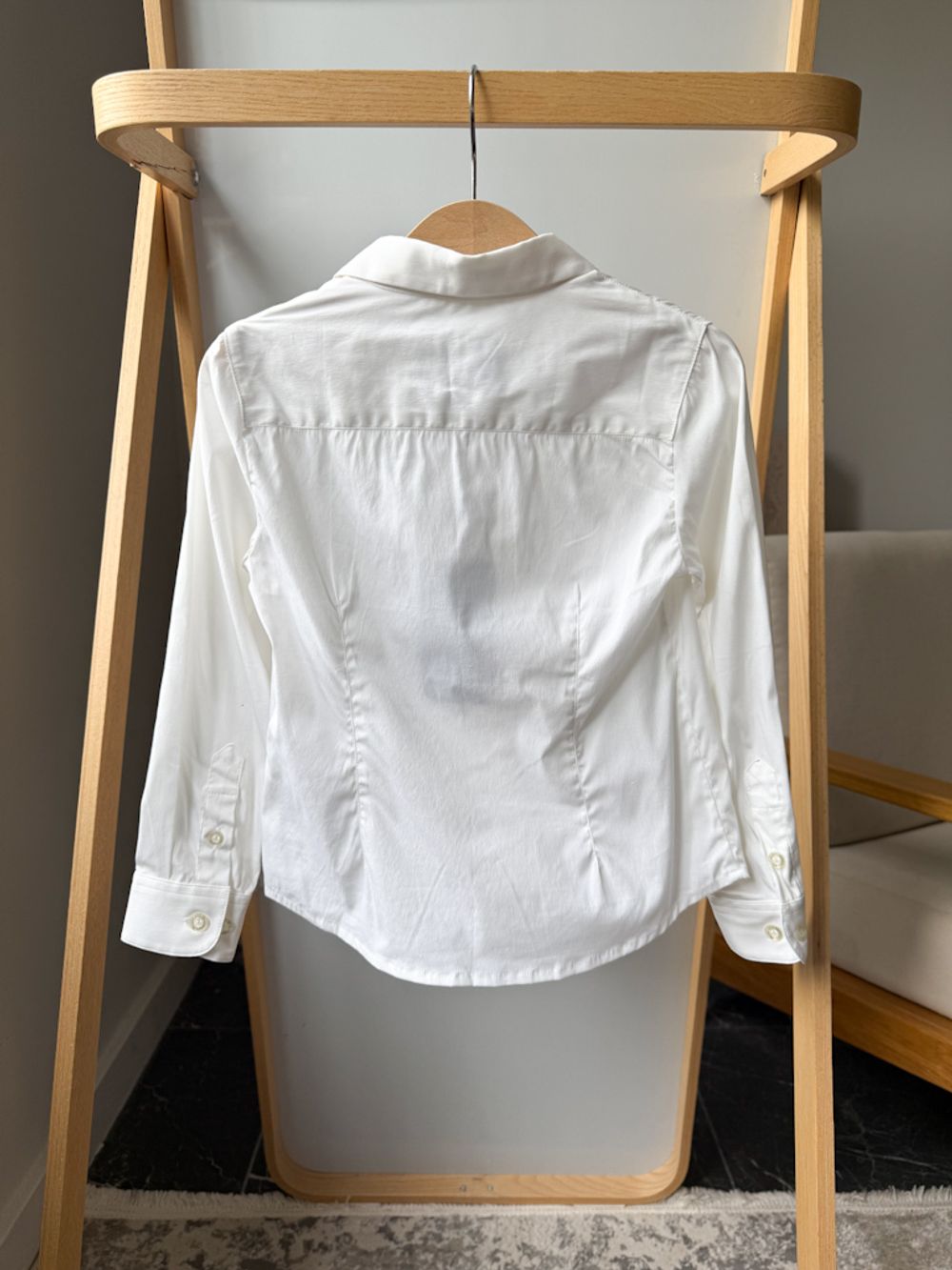 Новая хлопковая рубашка Emporio Armani, 104