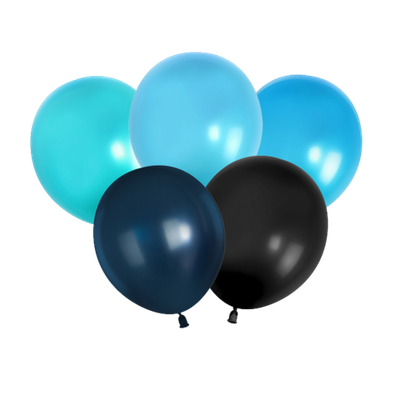 Шар латексный 5" «Синее настроение», набор 25 шт., цвета МИКС