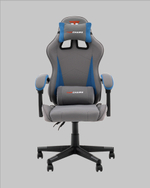 Кресло спортивное TopChairs Phantom серо-голубой
