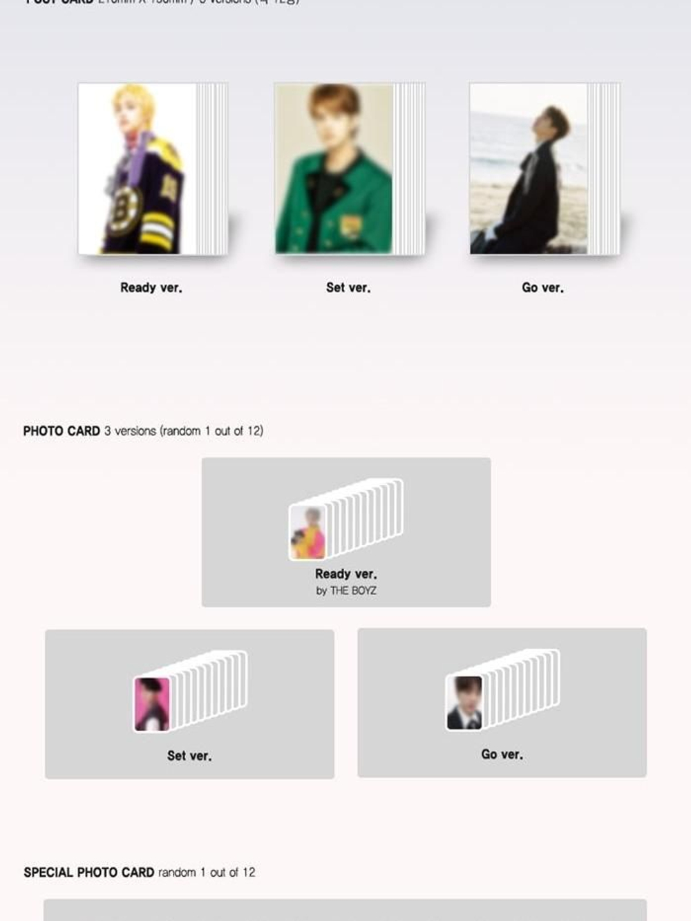 Альбом The Boyz - The Start 2nd Mini Album 2 Version SET