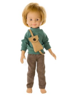Свитер полынь, брюки и сумка для кукол Paola Reina 32 см (1012)