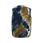Жилет Called a Garment Wilderness tie-dye синий / хаки