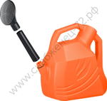 GRINDA 10 л, пластмассовая, съемный наконечник, садовая лейка (40319-10)