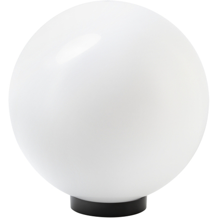 Садово-парковый светильник ЭРА НТУ 01-150-401 шар опаловый на опору / кронштейн IP44 Е27 max150Вт d400mm