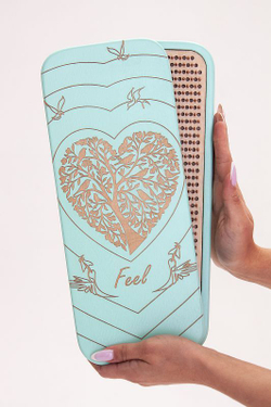 Доска садху Сердце алюминиевые гвозди