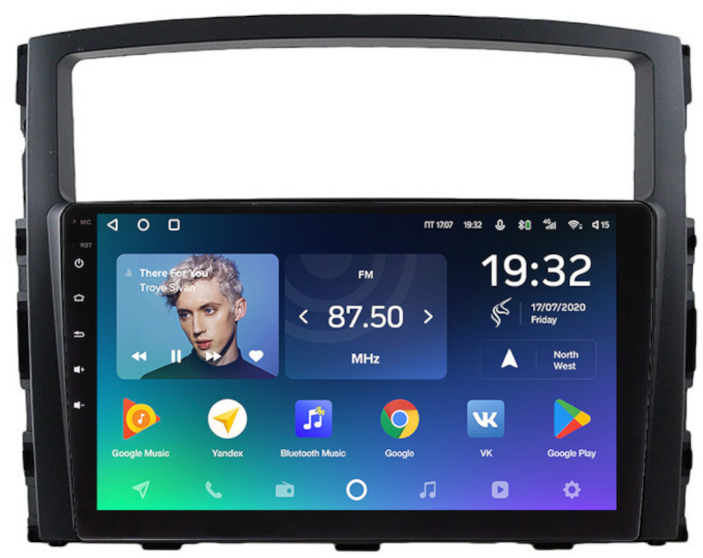 Магнитола Mitsubishi Pajero 4 2006-2022 - Teyes SPRO+ Android 10, ТОП процессор, 4-32, SIM-слот
