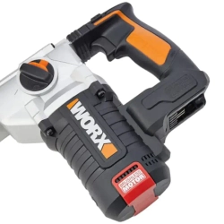 WORX WX380 перфоратор аккумуляторный (2 x 4 Ач, ЗУ)