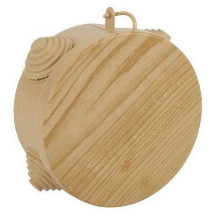 Коробка распаячная ОП КОР 85х40мм с гермовводами 4 вх. IP54 сосна Эра Б0043229