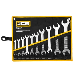 Набор ключей рожковых 10пр. JCB JCB-5103P