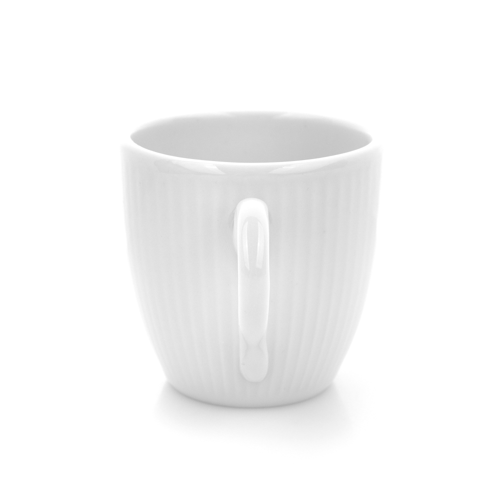 Чашка кофейная с блюдцем 90мл Pillivuyt Plisse-Toulouse