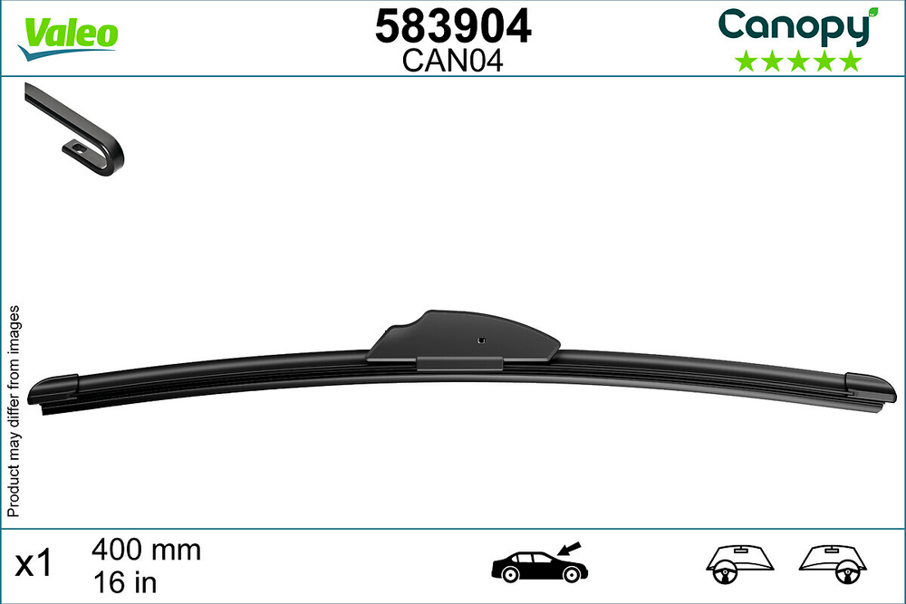 VALEO - 583904-VAL - Wiper Blade