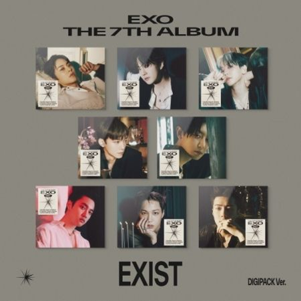Альбом EXO - EXIST 7th Album DIGIPACK RANDOM Version