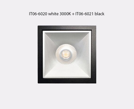 Встраиваемый светодиодный светильник Italline IT06-6020 white 3000K