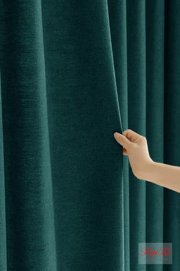 Nemon Blackout (индиго) Шторы полный блэкаут 100% под лён