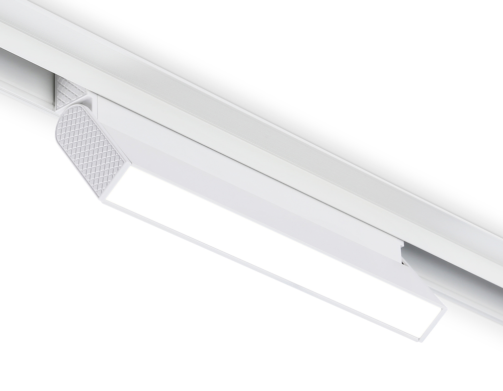 Светильник светодиодный трековый для шинопровода Magnetic GL4061 WH белый IP20 12W 4200K 48V 223*22*105