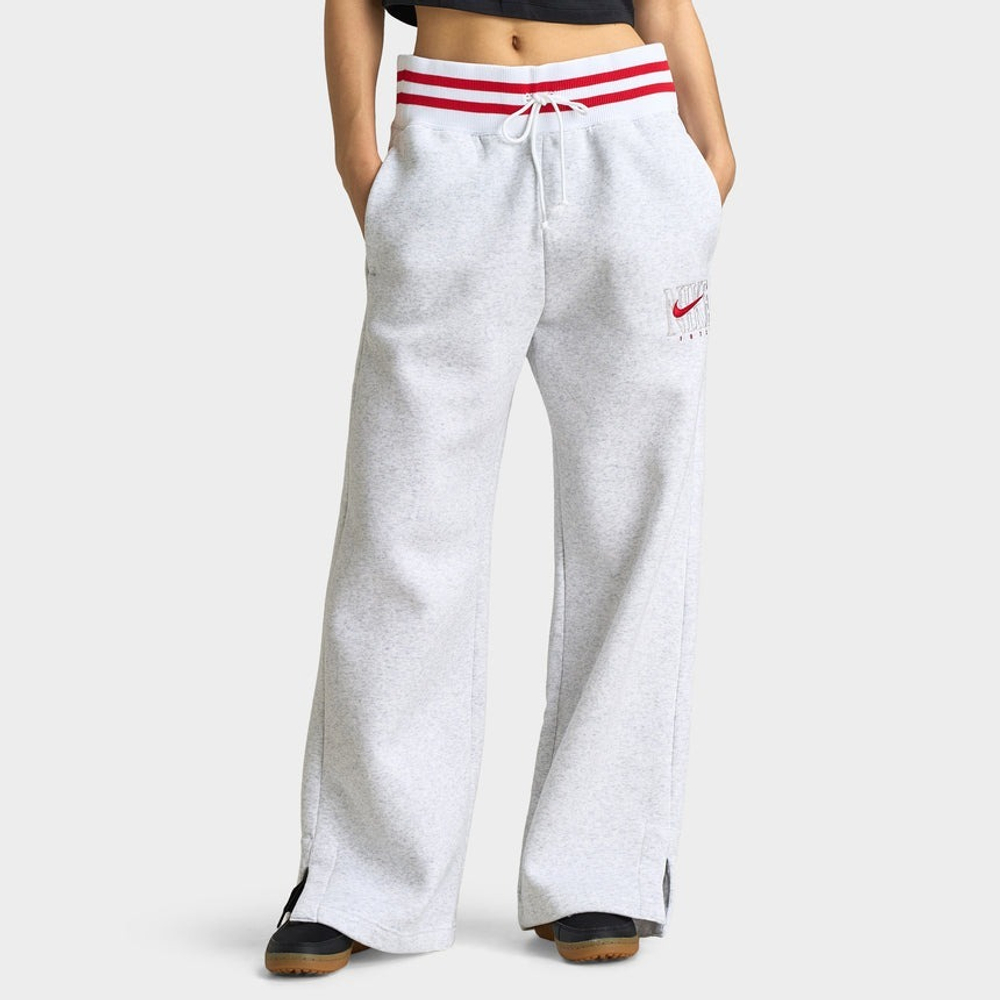 Брюки спортивные женские NIKE W NSW PHNX FLC HR GX WIDE PNT
